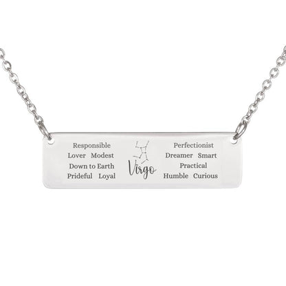 Gift for Virgo Personalized Necklace