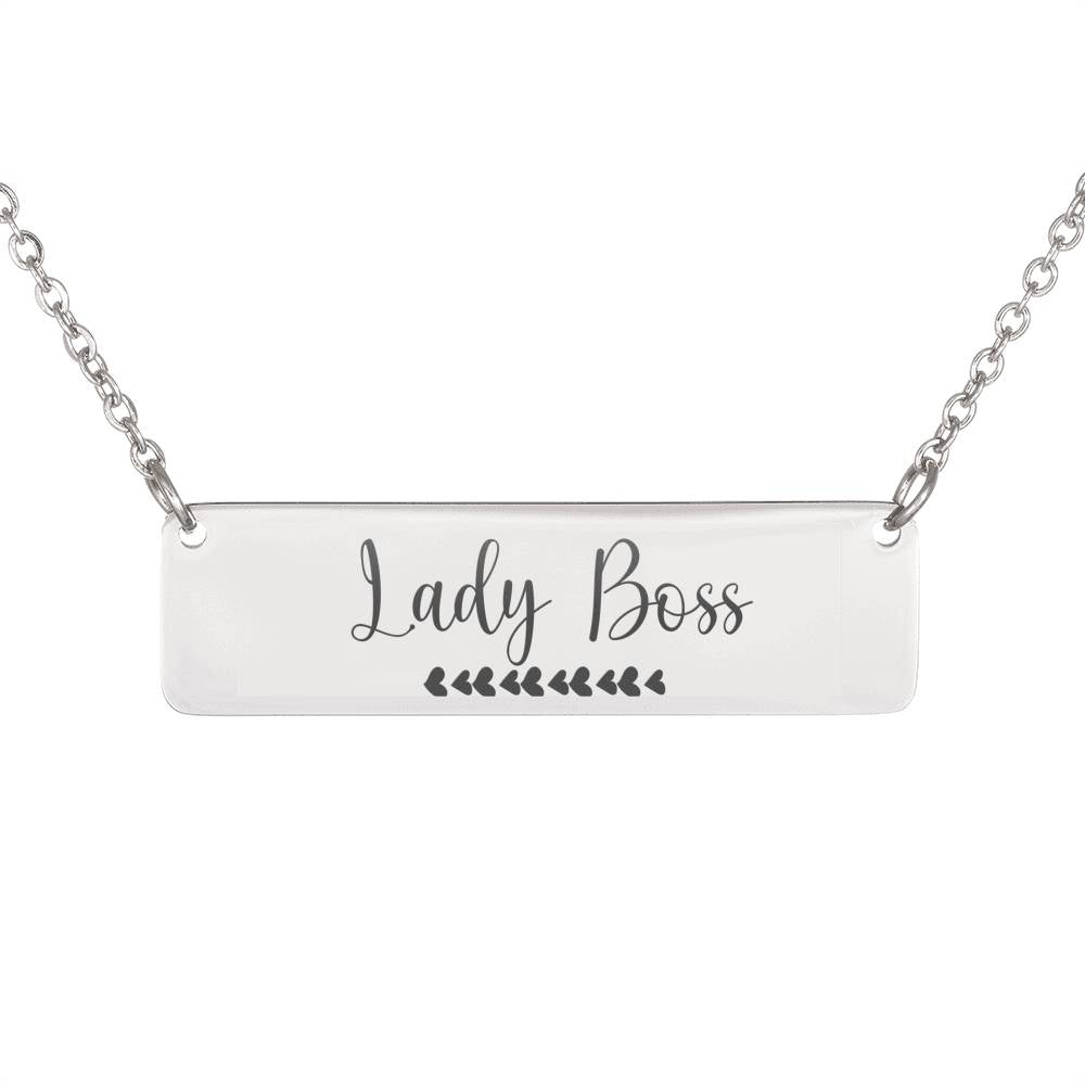 Gift for a Lady Boss - The Lady Boss Necklace