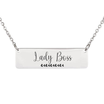 Gift for a Lady Boss - The Lady Boss Necklace