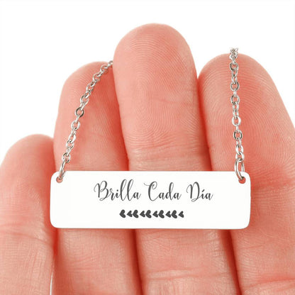 Brilla Cada Dia Personalized Necklace