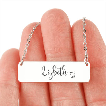 Gift for Dentist - Customize Dentist Necklace
