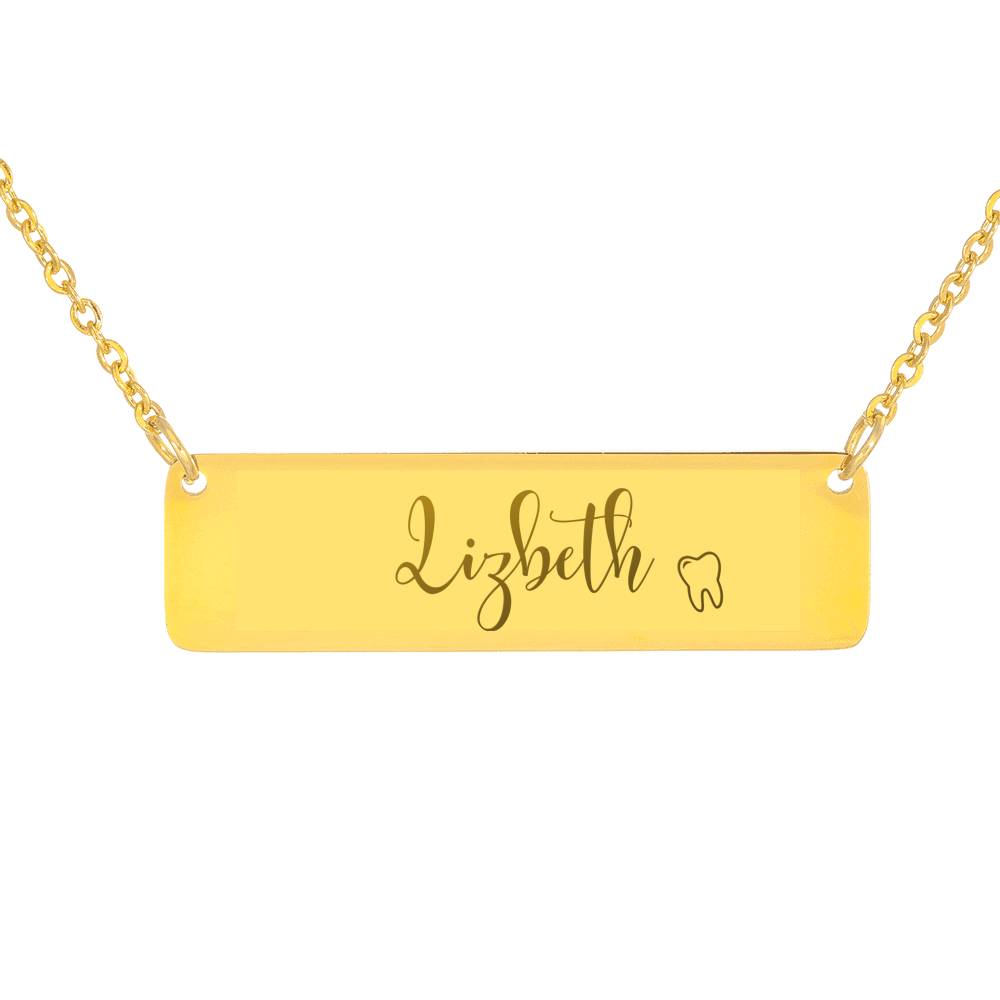 Gift for Dentist - Customize Dentist Necklace