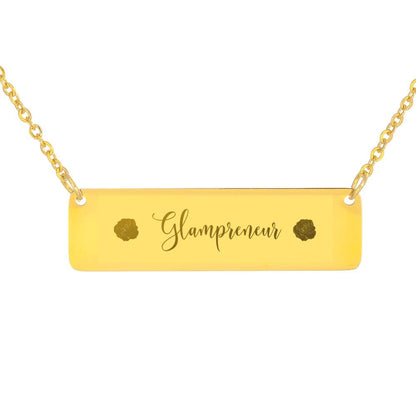 Gift for Fashion Owner - Glampreneur Roses Necklace