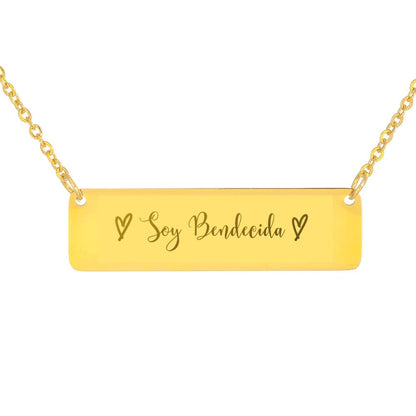 Soy Bendecida Personalized Necklace