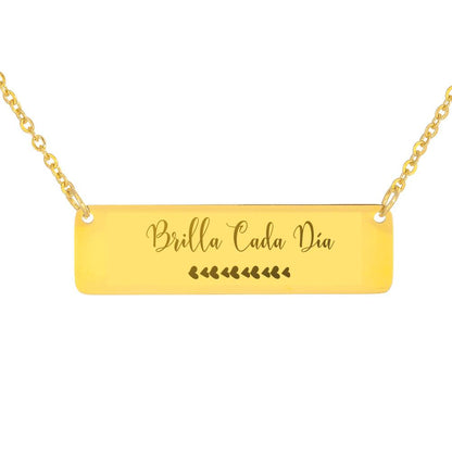 Brilla Cada Dia Personalized Necklace
