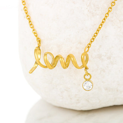 Para mi amada esposa Necklace