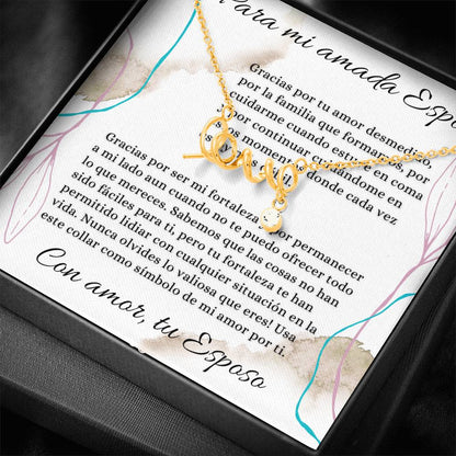 Para mi amada esposa Necklace