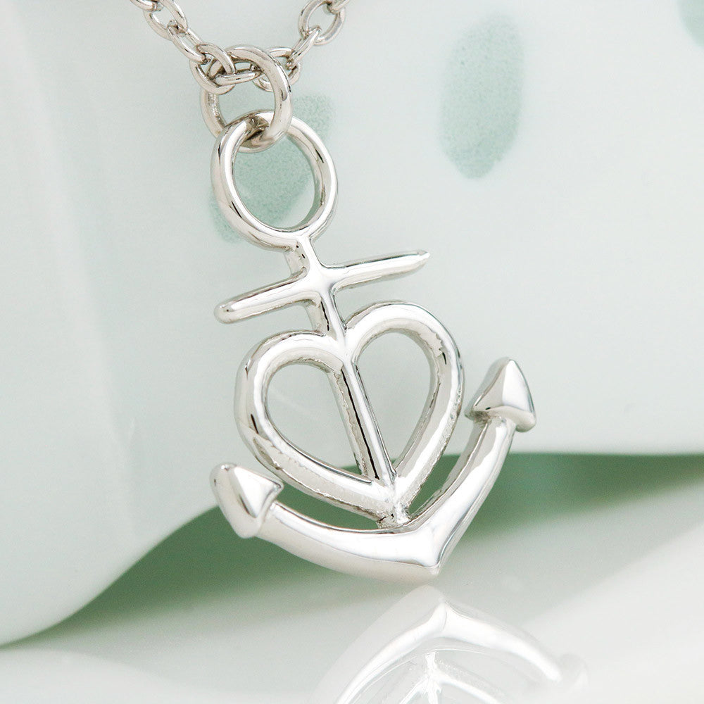 To my Mother in Law - Ship Anchor Necklace
