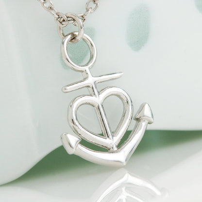 To my Mother in Law - Ship Anchor Necklace