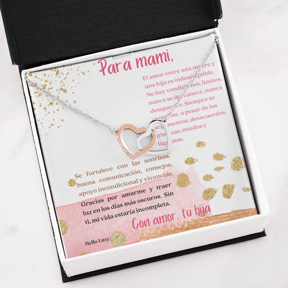 Para mami - Hearts Necklace