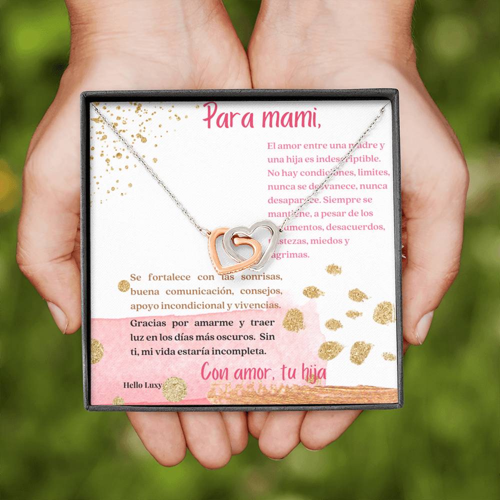 Para mami - Hearts Necklace