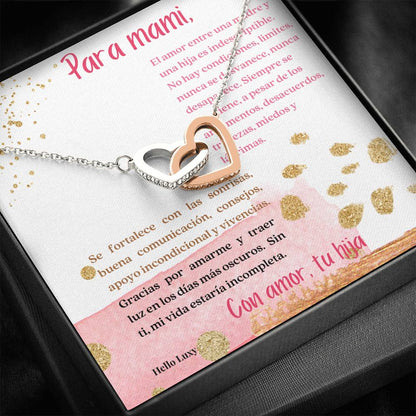 Para mami - Hearts Necklace