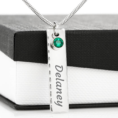 To My Daughter - You are Braver, Stronger Necklace