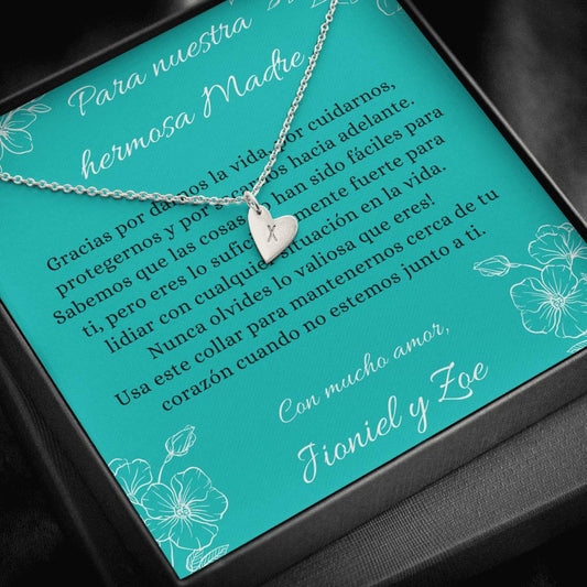 Para Nuestra Hermosa Madre - Personalized Necklace