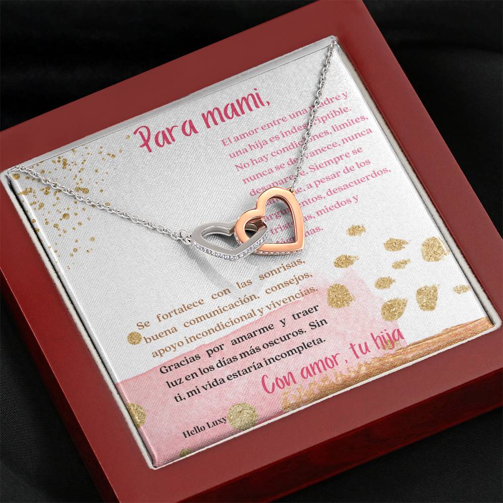 Para mami - Hearts Necklace