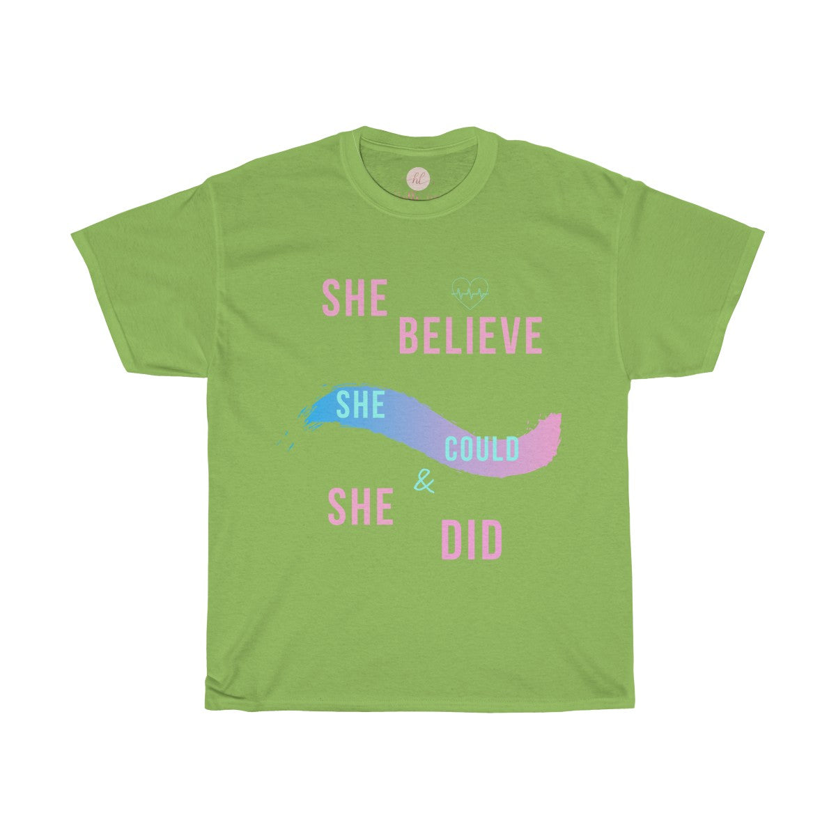 She Believe, She Could So She Did Tee| Believe Tee| Girl Believer T-shirt|