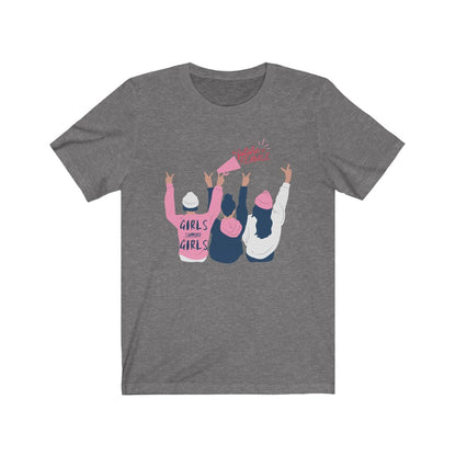 Girl Support Girls- DJ Short Sleeve Tee
