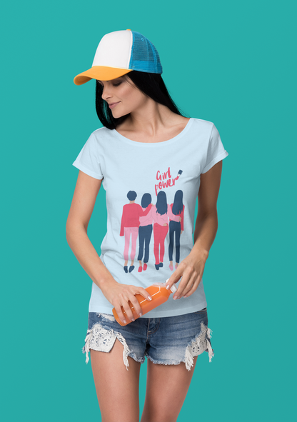 Girl Power- DJ Short Sleeve Tee