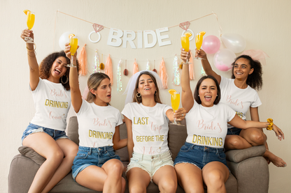 Bride's Drinking Team- DJ Short Sleeve Tee